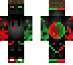 red vs green ying and yang