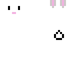 white bunny