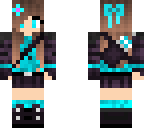 blue archer girl