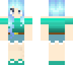 off the sleaves teal outfit