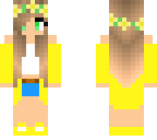 sonjamine summer girl yellow by kajsamine