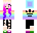 crystal rainbow adidas girl
