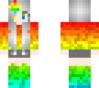 rainbow girl