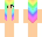 rainbow girl