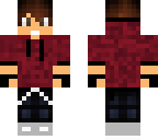 red hoodie