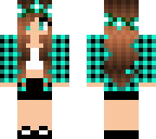 turquoise girl