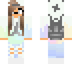 white  hoodie girl