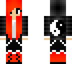 yin yang orange red