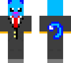 blue cat in a tuxedo