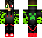 corrupted neon green