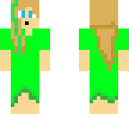 green dress girl