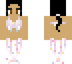 my sis wanted a mermaid skin so