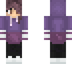 reupload- purple hoodie girl