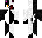 black and white dog
