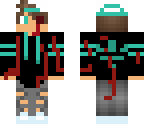 blood scattered boy