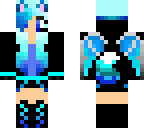 cute blue wolf