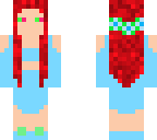 girl with flowers