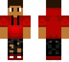 mixed boy with red shirt