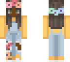 overalls flower crowns