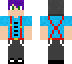 purple hair guy