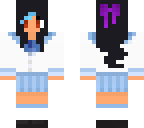 aphmau with blue streak