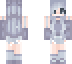 blue pastel girl
