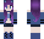 purple hair