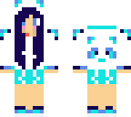 blue panda