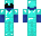 cookie monster with full armor