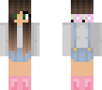cute overall girl edit