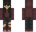 girl with hoodie