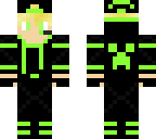in green
