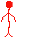 red stickman