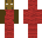 camouflage red wool granny