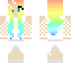 rainbow girl