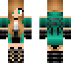 turquoise warrior girl