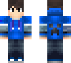 blue hoodie