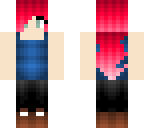 pink haired girl