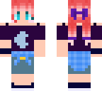 red head pig tails edit