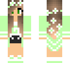 green spring girl