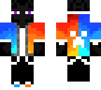 red and blue