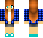 blue jacket girl