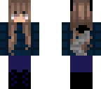 wolf girl winter coat