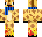 blue fiery giraffe
