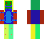 colorful man