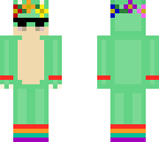 hipster dino