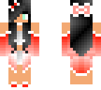 red cute girl