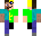 Half steve  Minecraft Skins