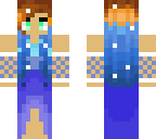 blue brown ombre