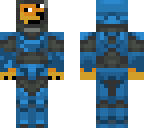 blue doge spartan